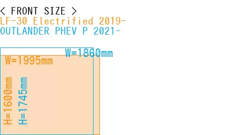 #LF-30 Electrified 2019- + OUTLANDER PHEV P 2021-